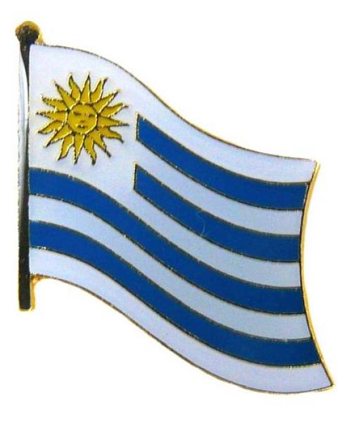 Fahnen Anstecker Pin Uruguay