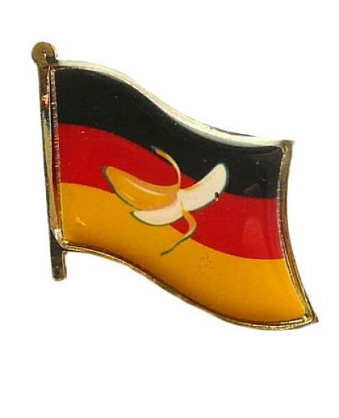 Fahnen Anstecker Pin Bananenrepublik Deutschland