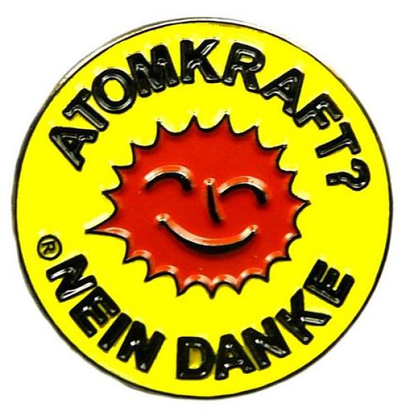 Pin Anstecker Atomkraft Nein Danke!