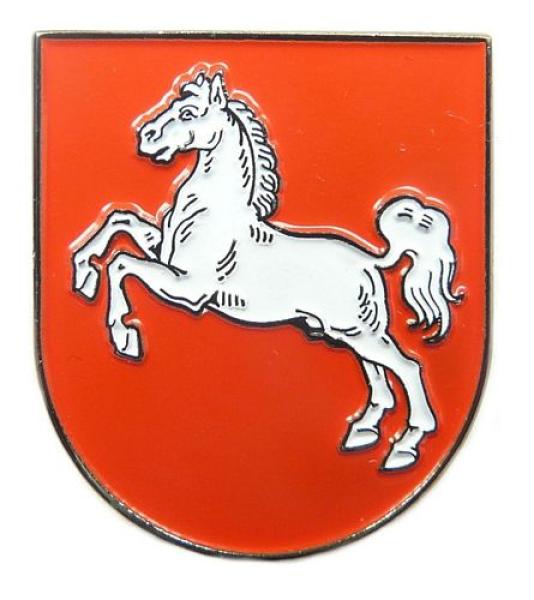 Wappen Pin Anstecker Niedersachsen