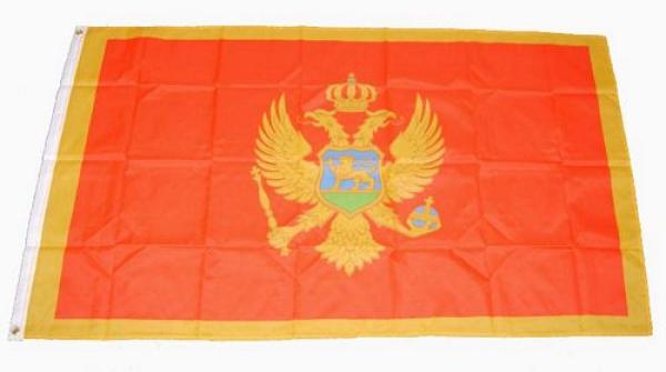 Fahne / Flagge Montenegro 90 x 150 cm