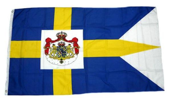 Fahne / Flagge Schweden Royal 90 x 150 cm