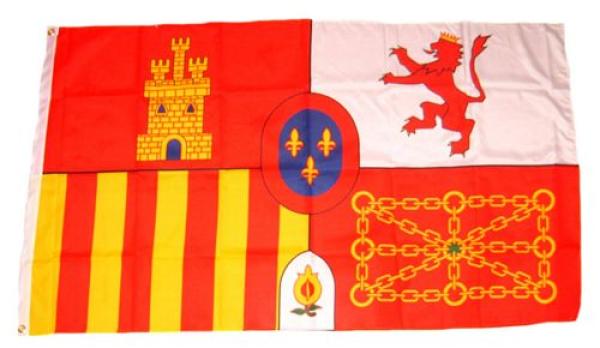 Fahne / Flagge Spanien Royal 90 x 150 cm