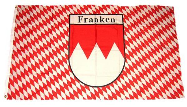 Fahne / Flagge Franken Raute 90 x 150 cm