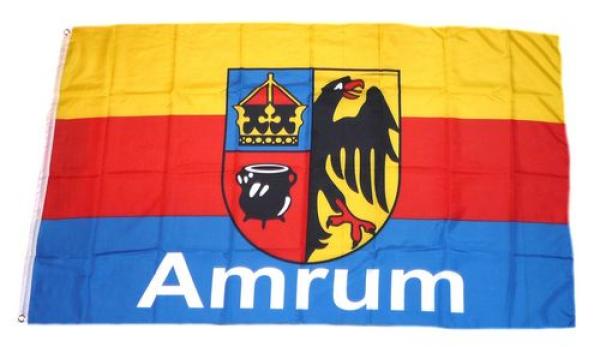 Fahne / Flagge Insel Amrum 90 x 150 cm