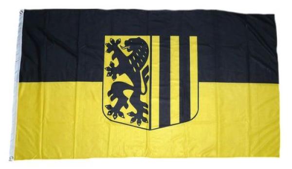 Fahne / Flagge Dresden 90 x 150 cm