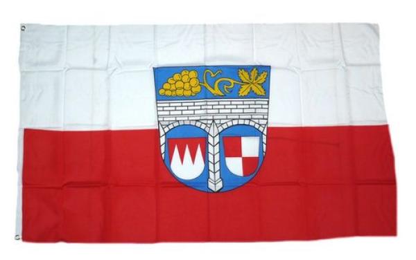 Fahne / Flagge Landkreis Kitzingen 90 x 150 cm