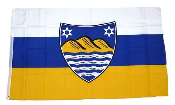 Fahne / Flagge Insel Juist Wappen 90 x 150 cm