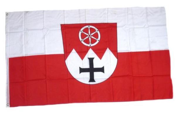 Fahne / Flagge Main Tauber Kreis 90 x 150 cm