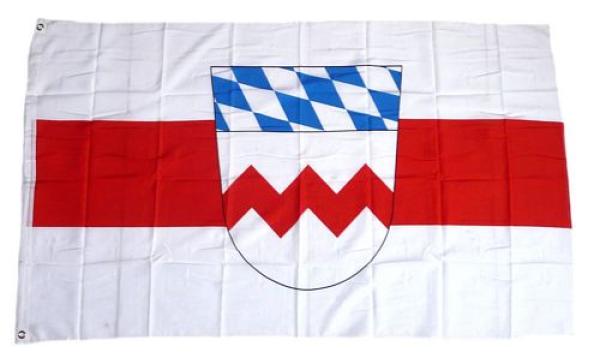 Fahne / Flagge Landkreis Dachau 90 x 150 cm