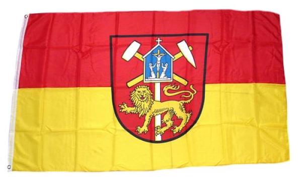 Fahne / Flagge Clausthal Zellerfeld 90 x 150 cm