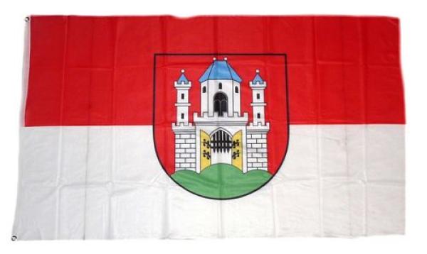 Fahne / Flagge Burghausen 90 x 150 cm