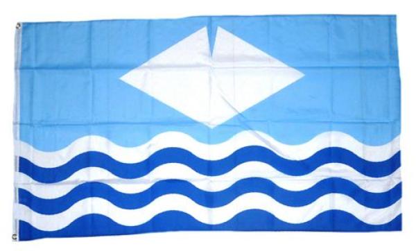 Fahne / Flagge Isle of Wight 90 x 150 cm