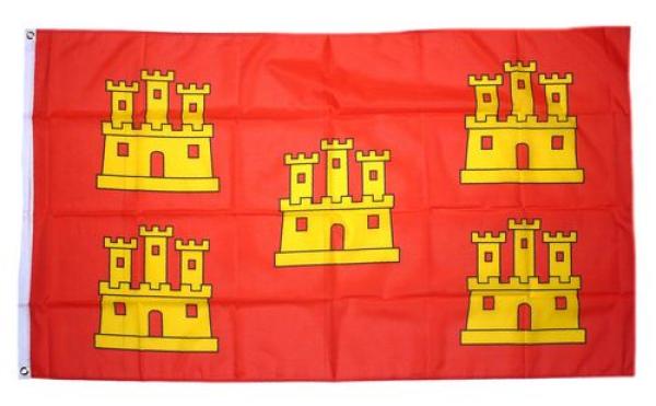 Fahne / Flagge Frankreich - Poitou Charentes 90 x 150 cm