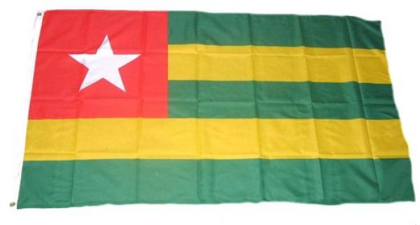 Fahne / Flagge Togo 90 x 150 cm