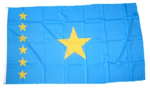 Fahne / Flagge Republik Kongo Zaire 90 x 150 cm