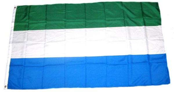 Fahne / Flagge Sierra Leone 90 x 150 cm