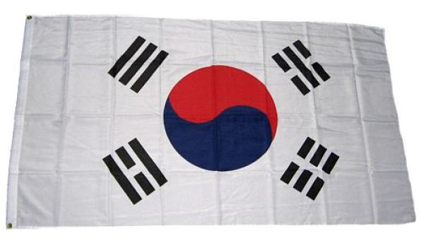 Fahne / Flagge Südkorea 90 x 150 cm