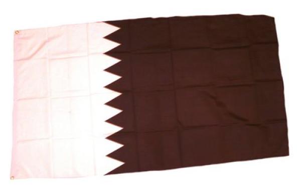 Fahne / Flagge Katar 90 x 150 cm