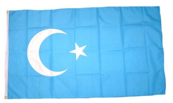 Fahne / Flagge China Ostturkistan 90 x 150 cm