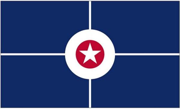 Fahne / Flagge USA - Indianapolis 90 x 150 cm