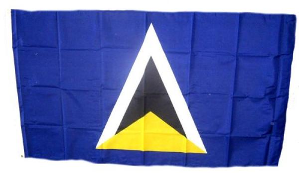 Fahne / Flagge St. Lucia 90 x 150 cm