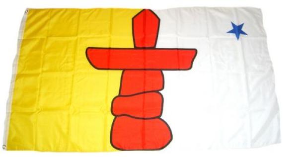 Fahne / Flagge Kanada - Nunavut 90 x 150 cm