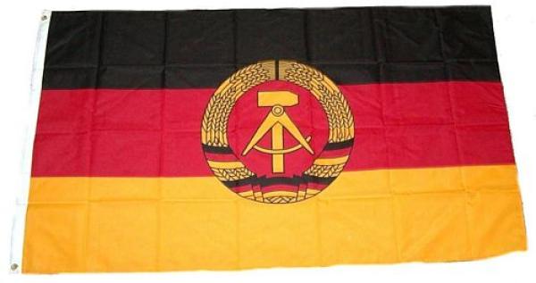 Fahne / Flagge DDR 90 x 150 cm