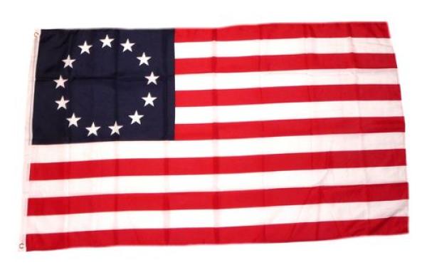 Fahne / Flagge USA - Betsy Ross 90 x 150 cm