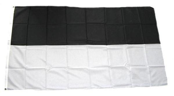 Fahne / Flagge Preußen schwarz / weiß 90 x 150 cm