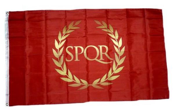 Fahne / Flagge Römisches Reich SPQR 90 x 150 cm