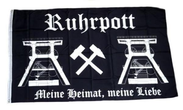 Fahne / Flagge Ruhrpott 90 x 150 cm