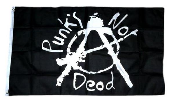 Fahne / Flagge Punks not Dead 90 x 150 cm