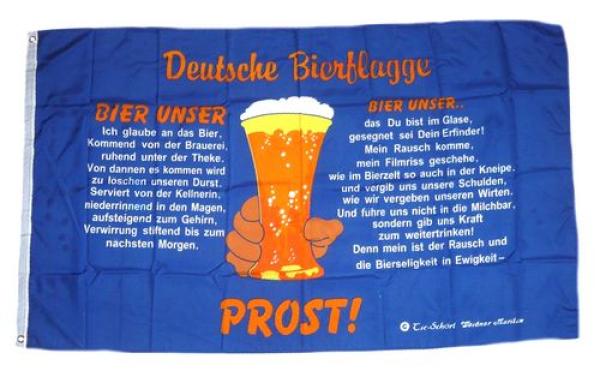 Fahne / Flagge Deutsche Bierflagge 90 x 150 cm