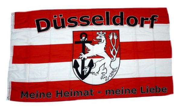 Fahne / Flagge Fußball Düsseldorf 90 x 150 cm