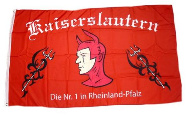 Fahne / Flagge Fußball Kaiserslautern 90 x 150 cm