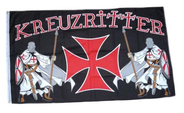 Fahne / Flagge Kreuzritter Templer 150 x 250 cm