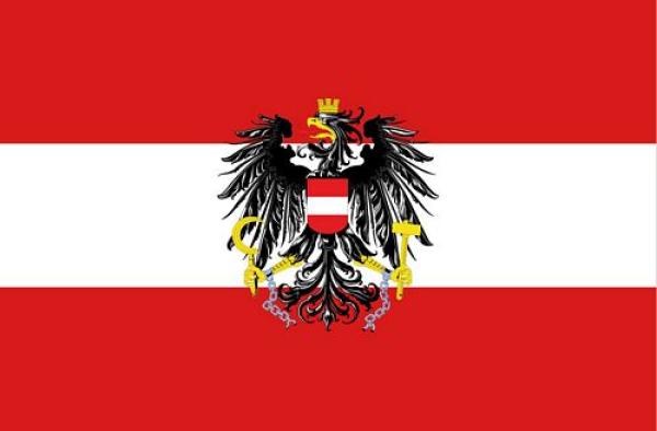 Fahnen Aufkleber Sticker Österreich Adler