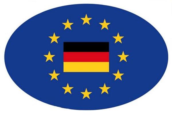 Wappen Aufkleber Sticker Europa Deutschland