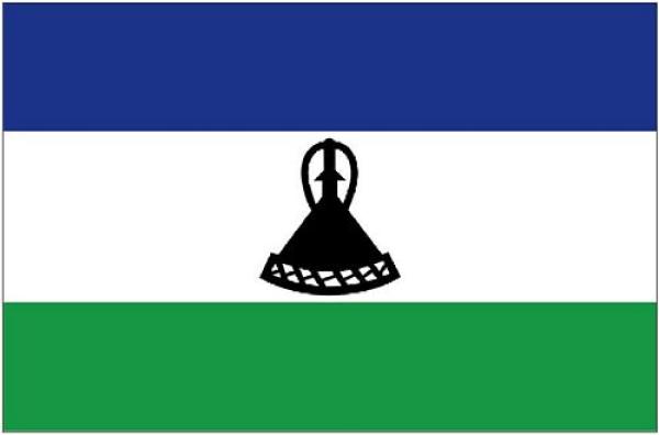 Fahnen Aufkleber Sticker Lesotho