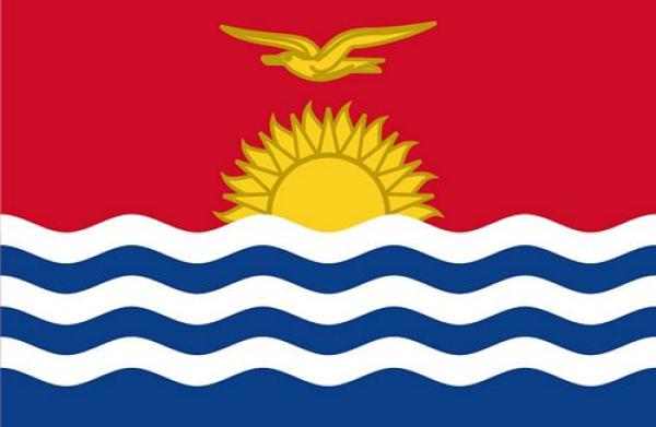 Fahnen Aufkleber Sticker Kiribati