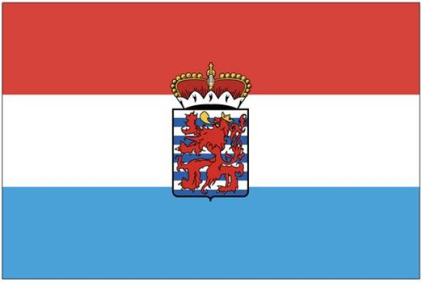 Fahnen Aufkleber Sticker Belgien - Luxemburg