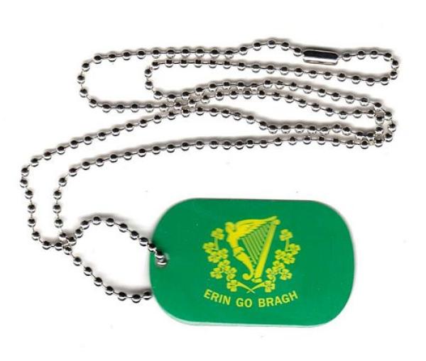 Dog Tag Fahne Erin go Bragh