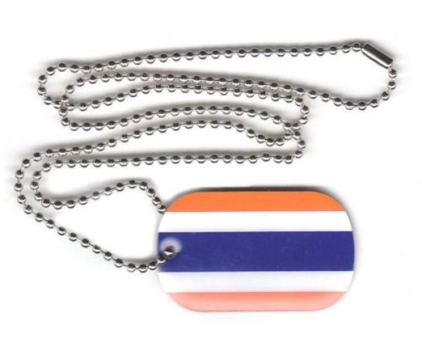 Dog Tag Fahne Thailand