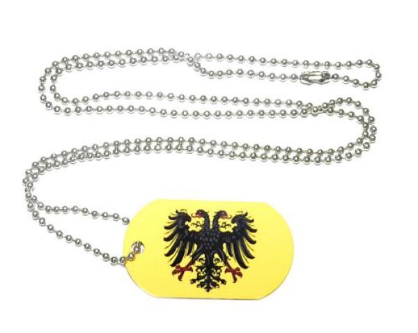 Dog Tag Fahne Heiliges Römisches Reich