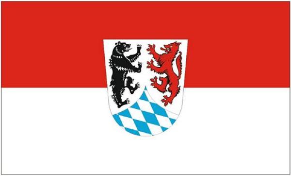 Fahne / Flagge Landkreis Freyung Grafenau 90 x 150 cm