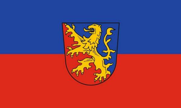 Fahne / Flagge Rhein Lahn Kreis 90 x 150 cm