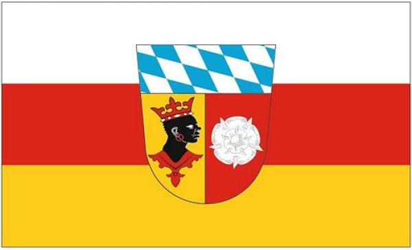 Fahne / Flagge Landkreis Freising 90 x 150 cm