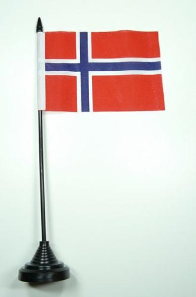 Tischflagge Norwegen 10 x 15 cm