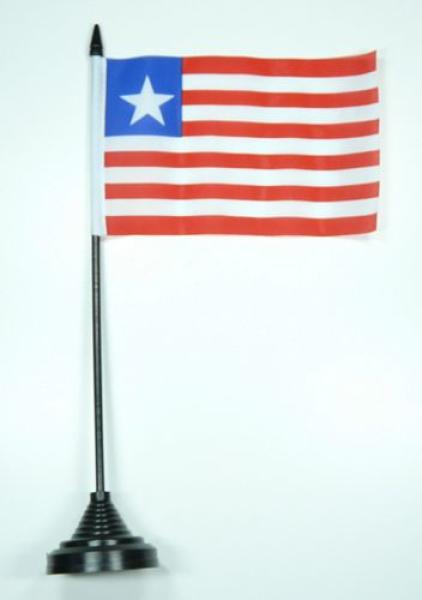 Tischflagge Liberia 10 x 15 cm